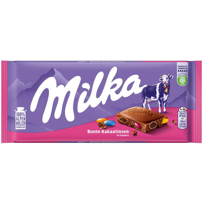 MILKA BUNTE KAKAOLINSEN