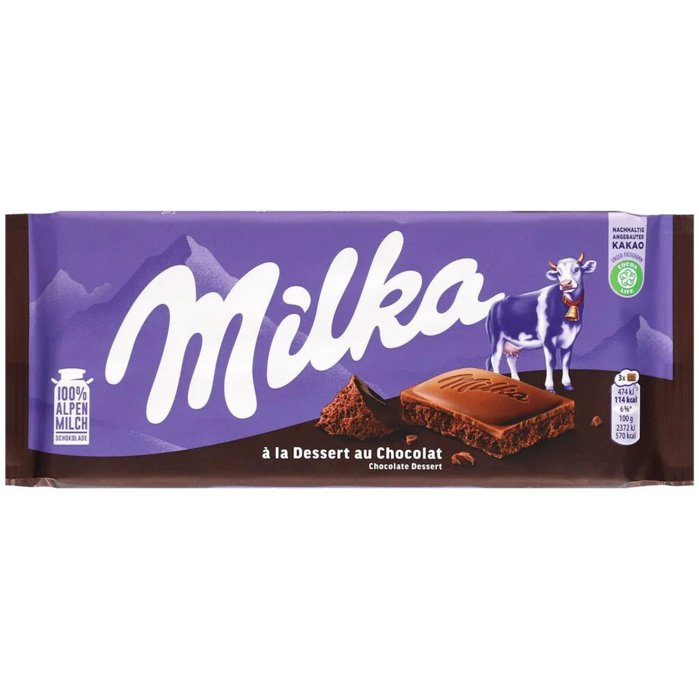 MILKA DESSERT AU CHOCOLAT MOUSSE