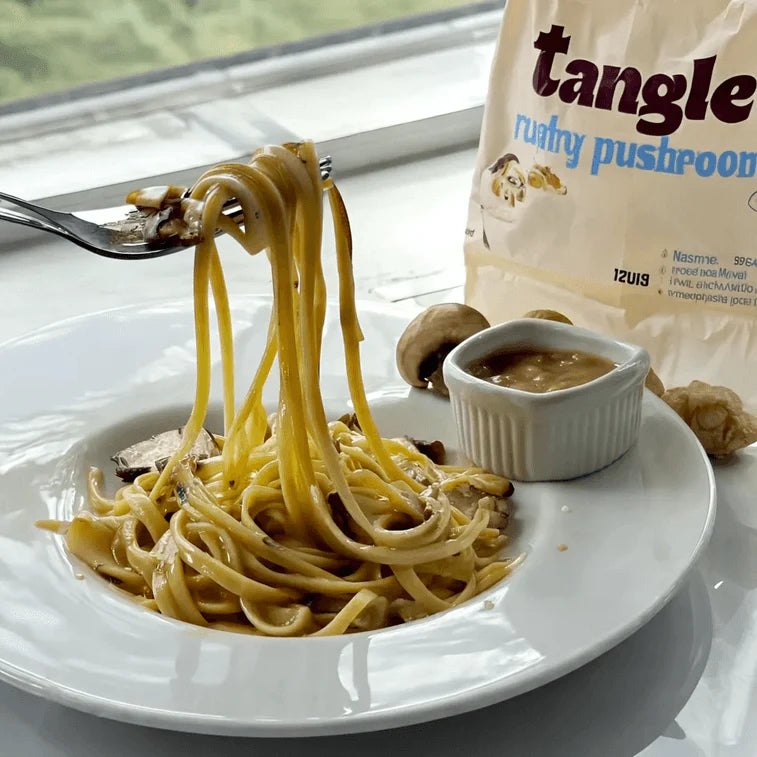 TANGLE CREAMY MUSHROOM PASTA - EXOTIC MUNCH