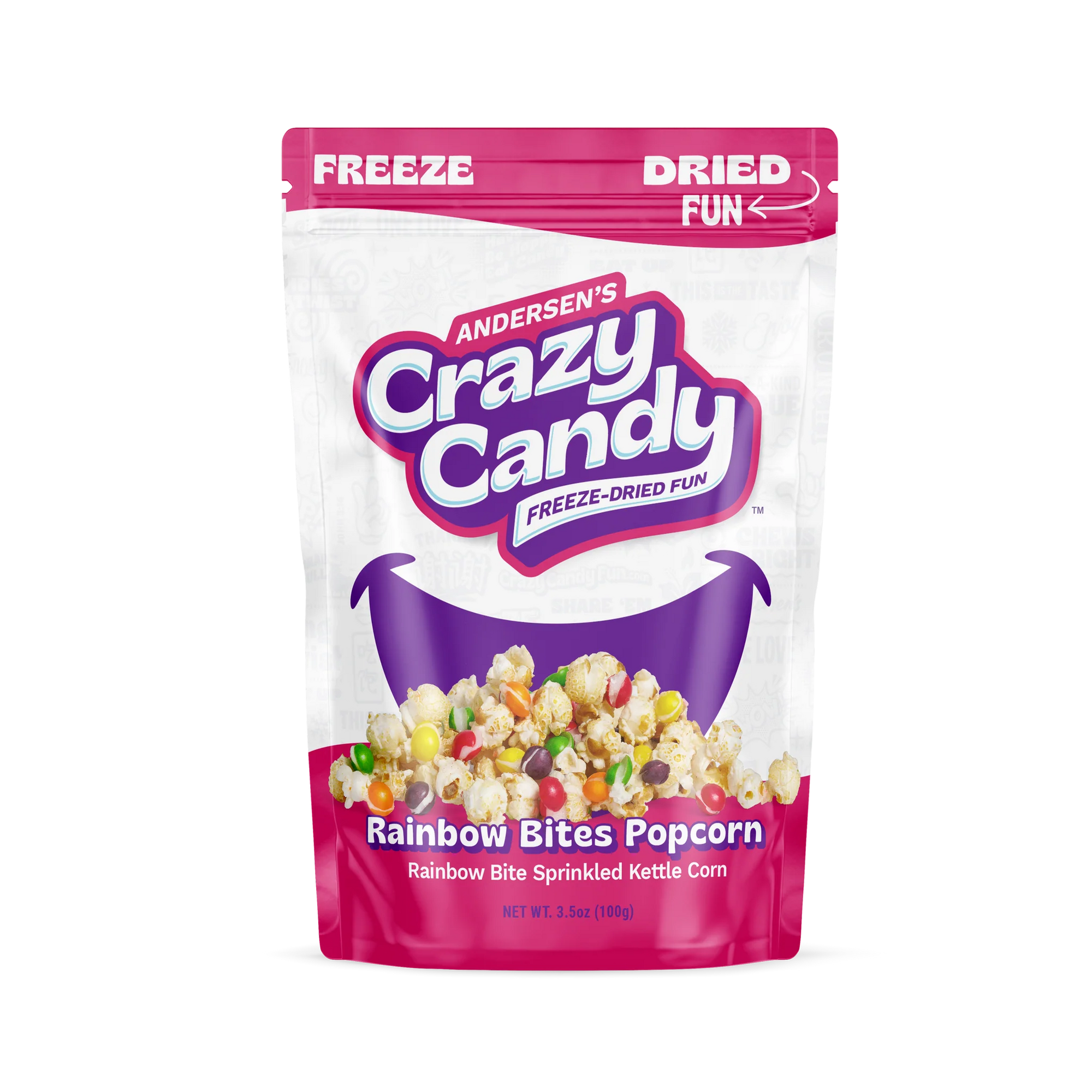 CRAZY CANDY RAINBOW POP CORN