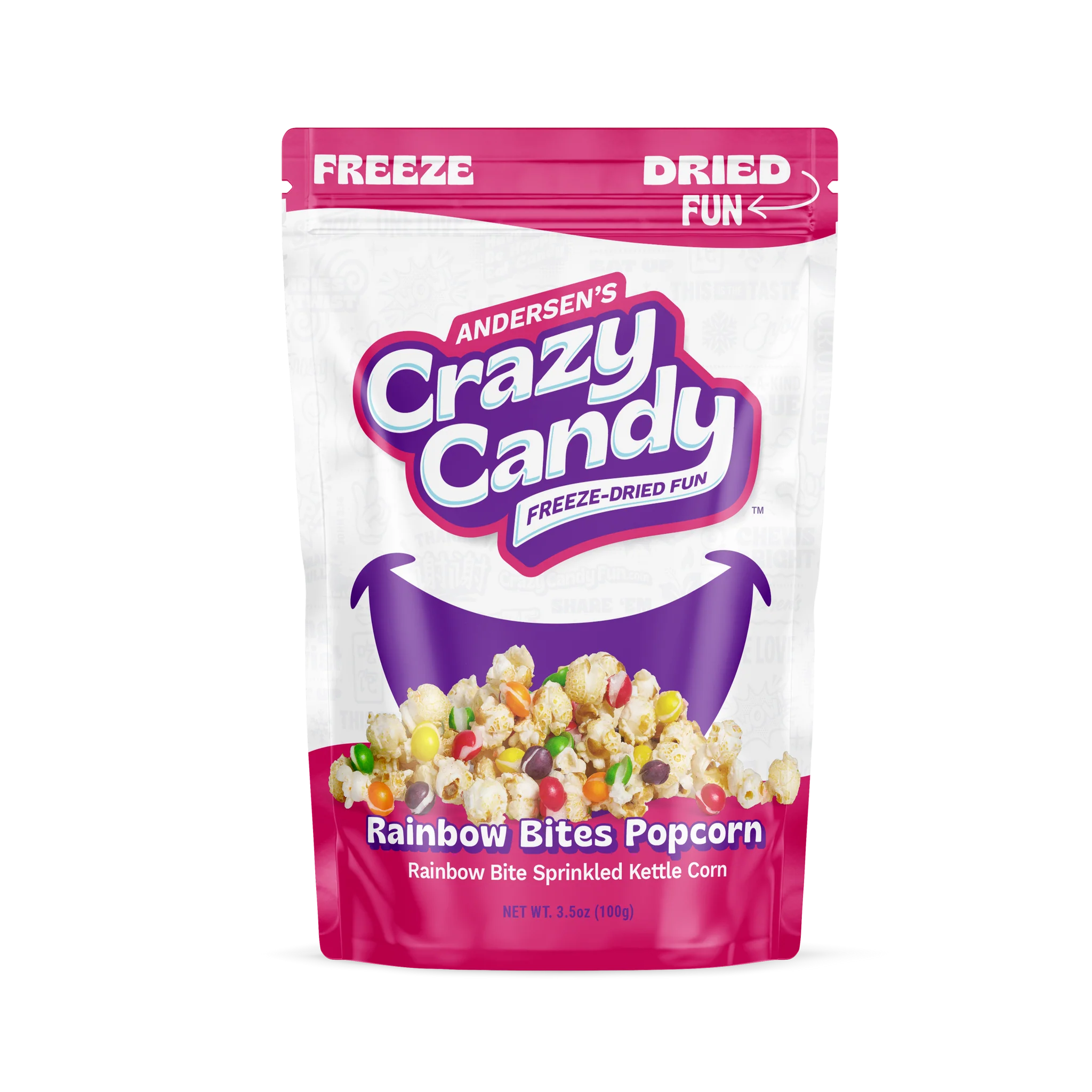 CRAZY CANDY RAINBOW POP CORN