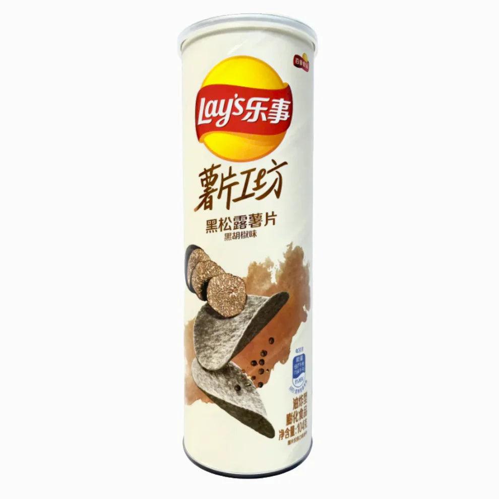 LAY’S STAX BLACK TRUFFLE - EXOTIC MUNCH