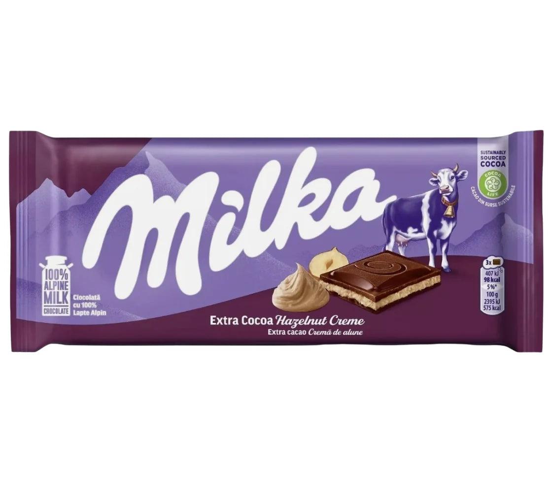 MILKA EXTRA COCOA HAZELNUT CREME - EXOTIC MUNCH