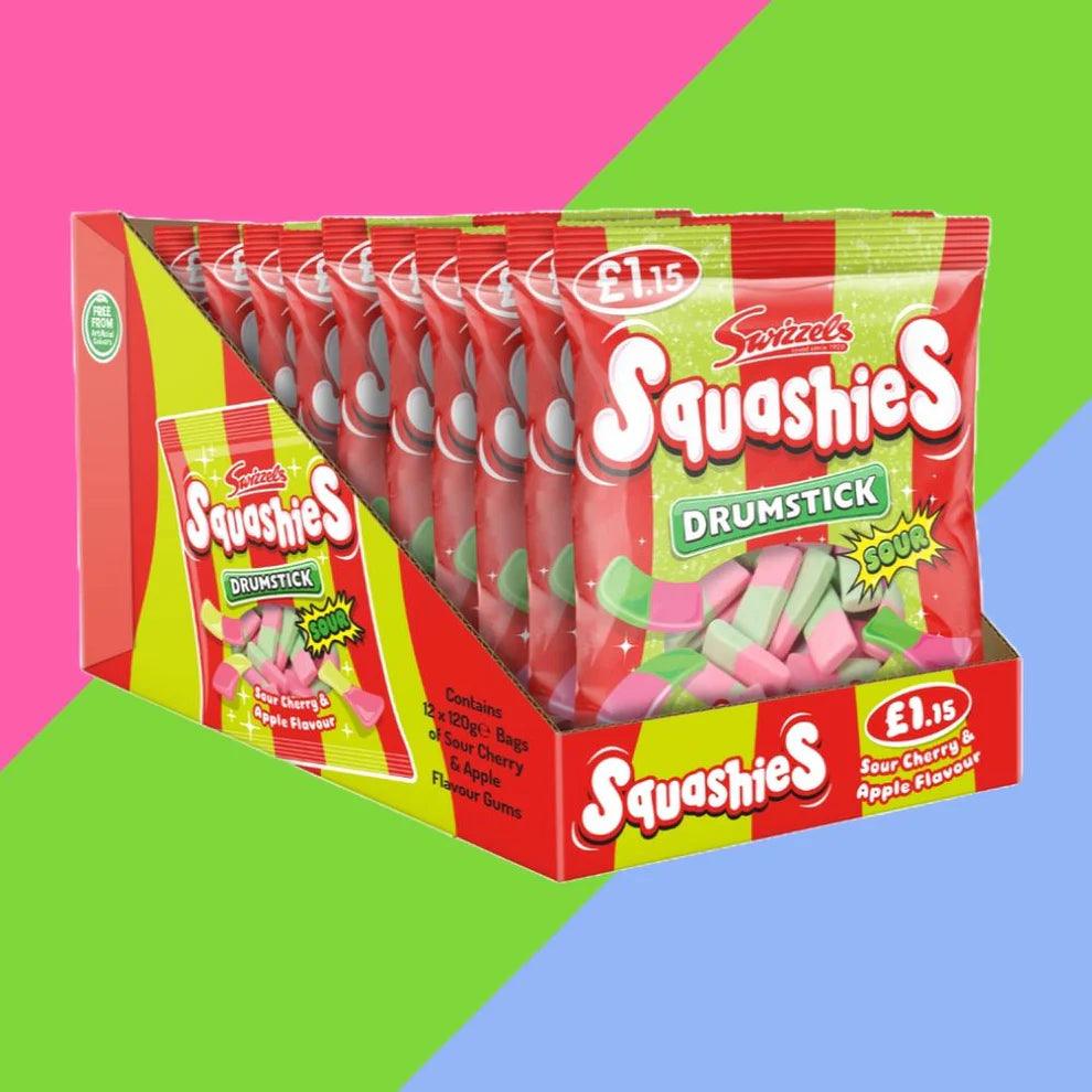 SWIZZELS DRUMSTICK SQUASHIES - EXOTIC MUNCH