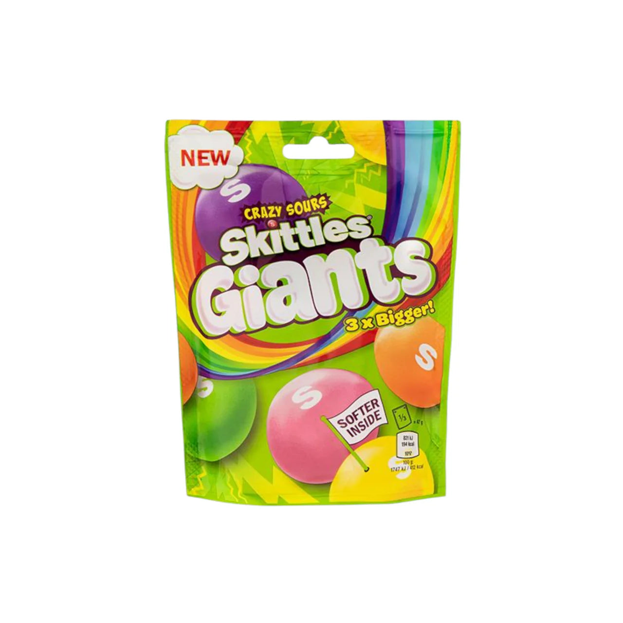 SKITTLES SOUR GIANTS FRUITS - EXOTIC MUNCH