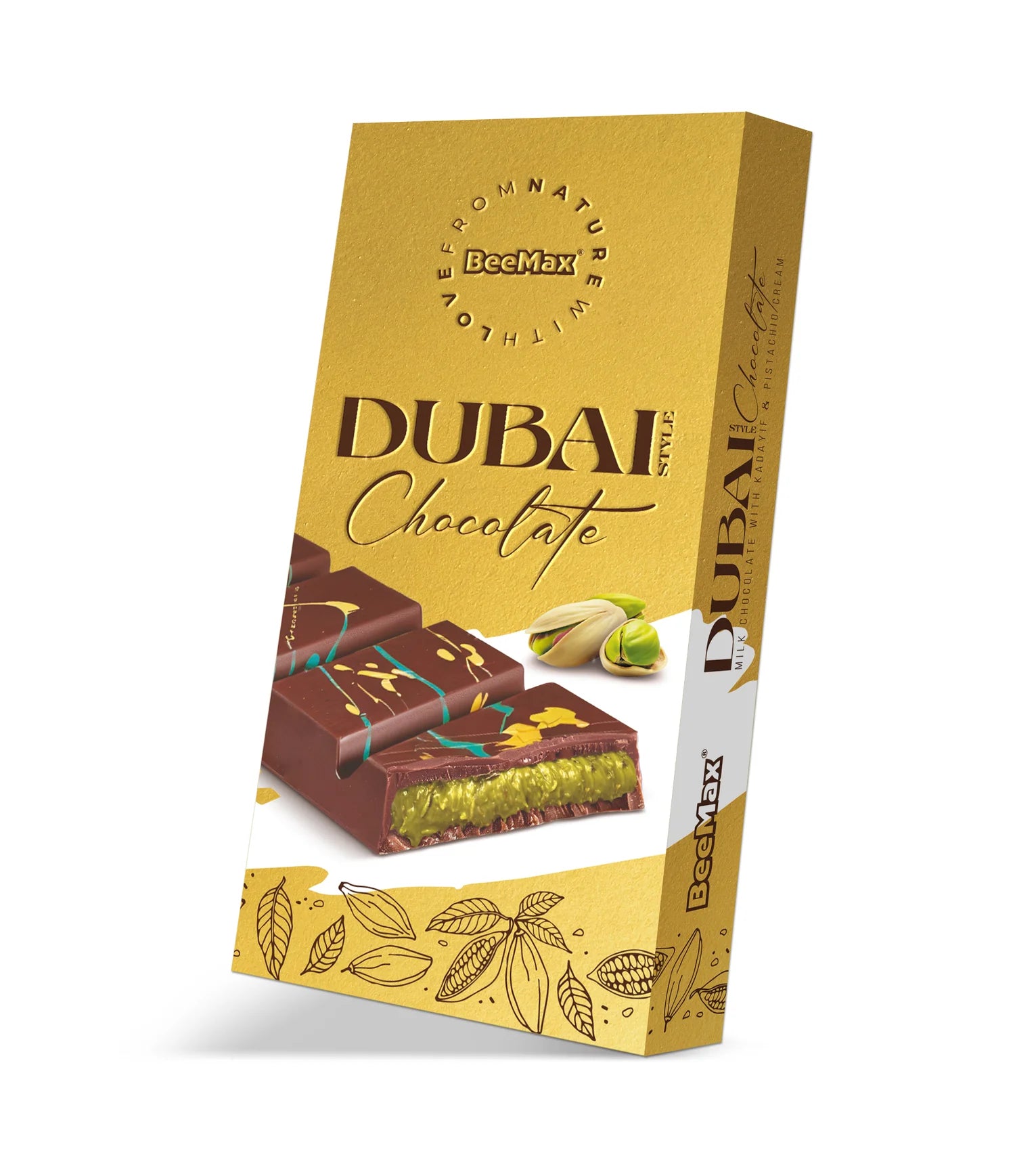 BEEMAX DUBAI CHOCOLATE BAR - EXOTIC MUNCH