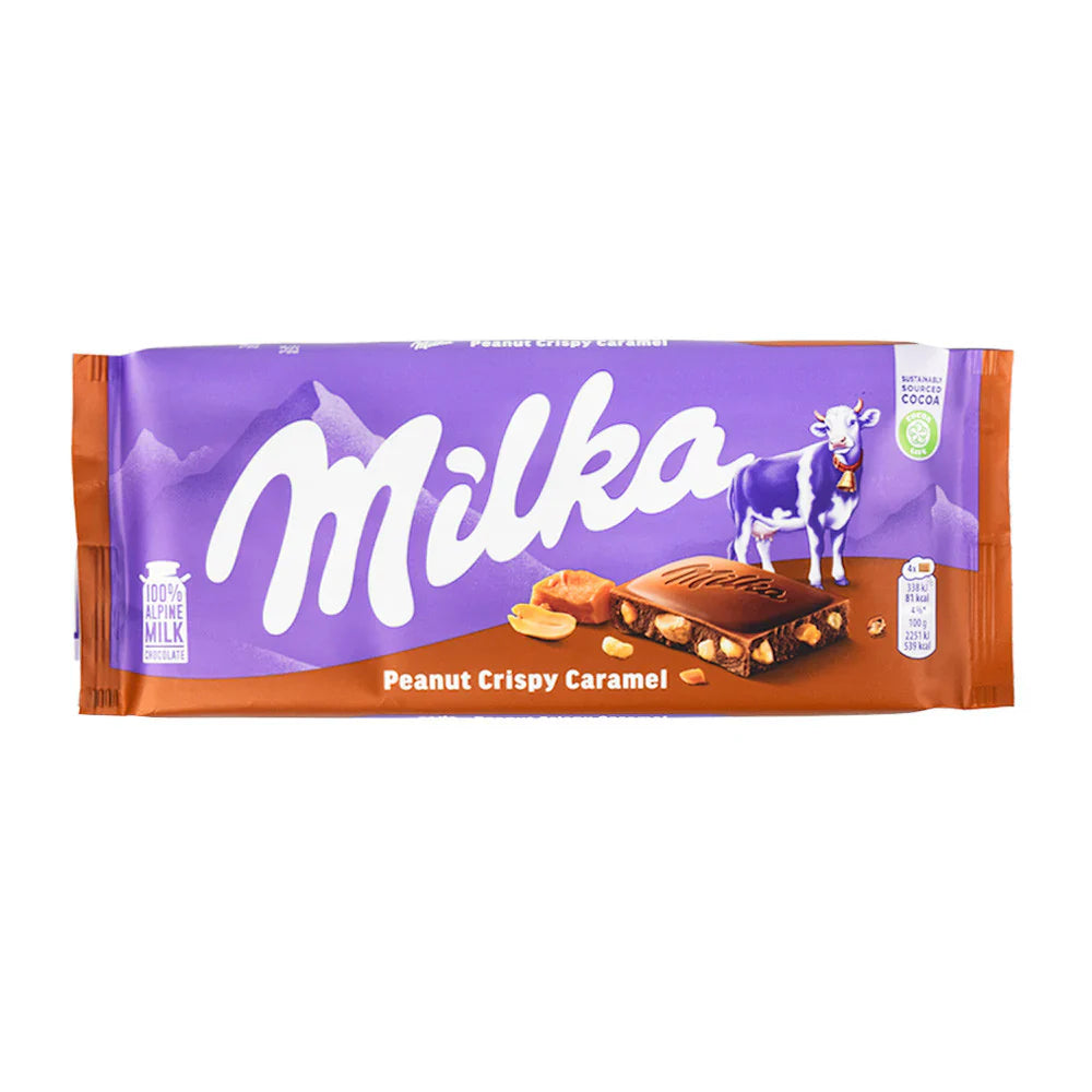 MILKA PEANUT CRISPY CARAMEL - EXOTIC MUNCH